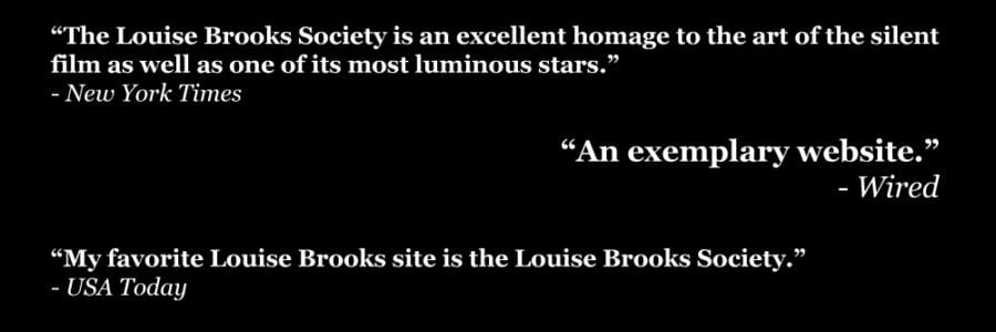 Louise Brooks Society quotes