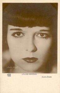 Louise Brooks postcard
