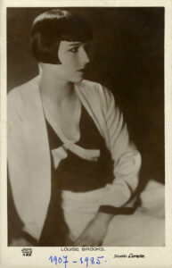Louise Brooks postcard