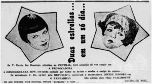 Louise Brooks and Clara Bow