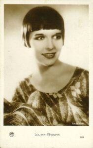 Louise Brooks postcard