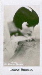 Louise Brooks postcard