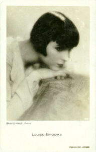 Louise Brooks postcard