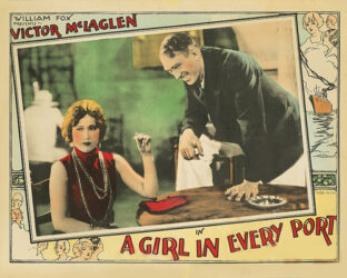 A Girl in Every Port lobby card