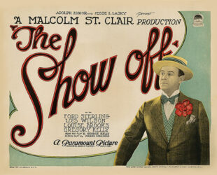 The Show Off lobby card