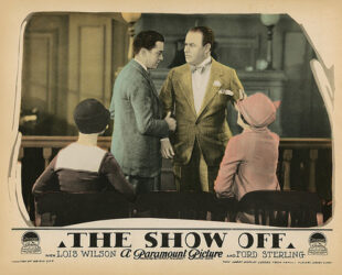 The Show Off lobby card