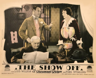 The Show Off lobby card