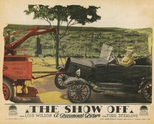 The Show Off lobby card