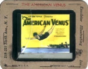 The American Venus glass slide