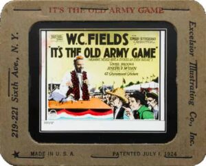 It's the Old Army Game slide