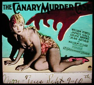 The Canary Murder Case slide