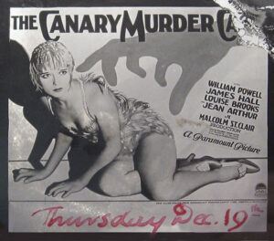 The Canary Murder Case site