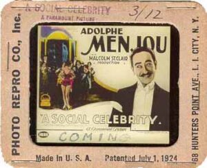 social celebrity slide