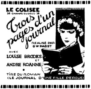 trois pages d'un journal