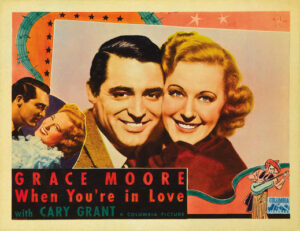 when you're in love lobby card