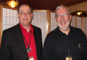 Thomas Gladysz and Leonard Maltin